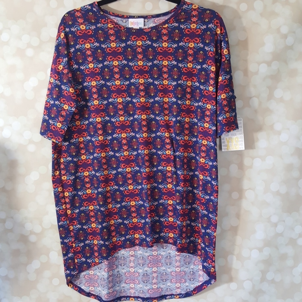 Lularoe Irma tunic cottony material xxs